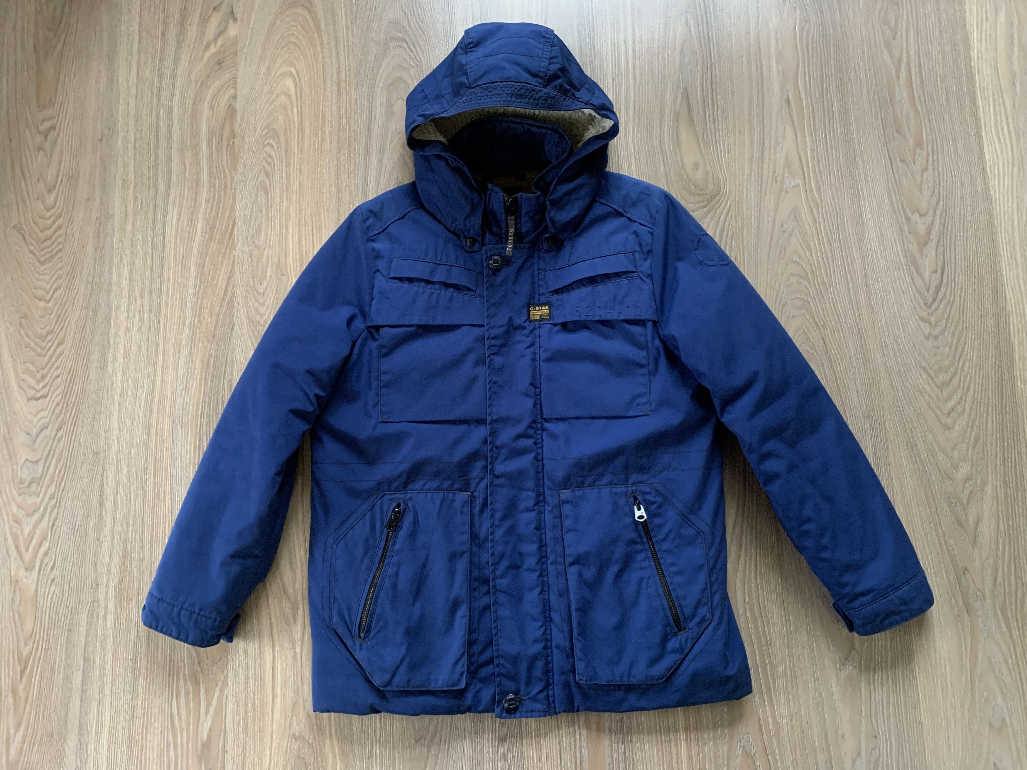 G-Star G Star Raw Blue Welder Hooded Jacket Size US L / EU 52-54 / 3 - 2 Thumbnail