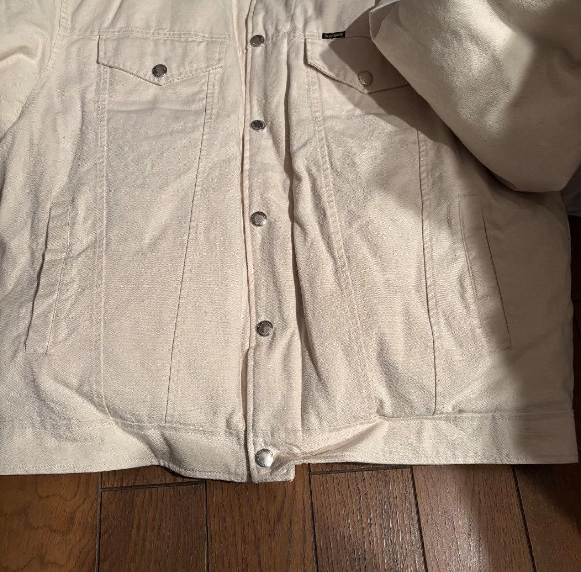 Schott × Supreme Trucker Down Jacket Size US XL / EU 56 / 4 - 5 Thumbnail