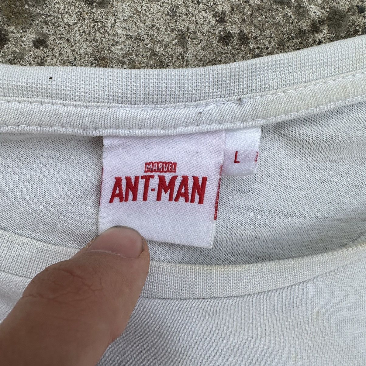 Marvel Comics × Vintage Vintage T-shirts Marvel ANT-MAN Big Logo DC Y2K 00s Size US L / EU 52-54 / 3 - 7 Thumbnail