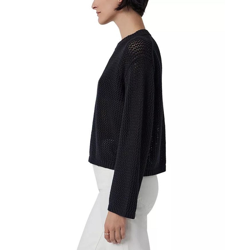 The Unbranded Brand Velvet by Graham & Spencer Women Black Kanan Sweater Size S Size S / US 4 / IT 40 - 3 Thumbnail
