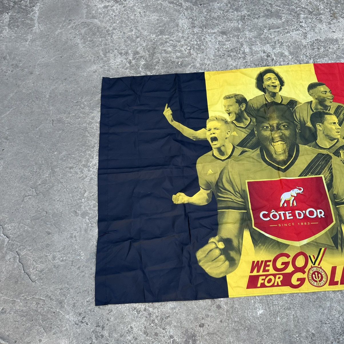 City Streets Vintage Cote D’or Belgian Flag Y2K 00s Football 00s USA New Size ONE SIZE - 2 Thumbnail