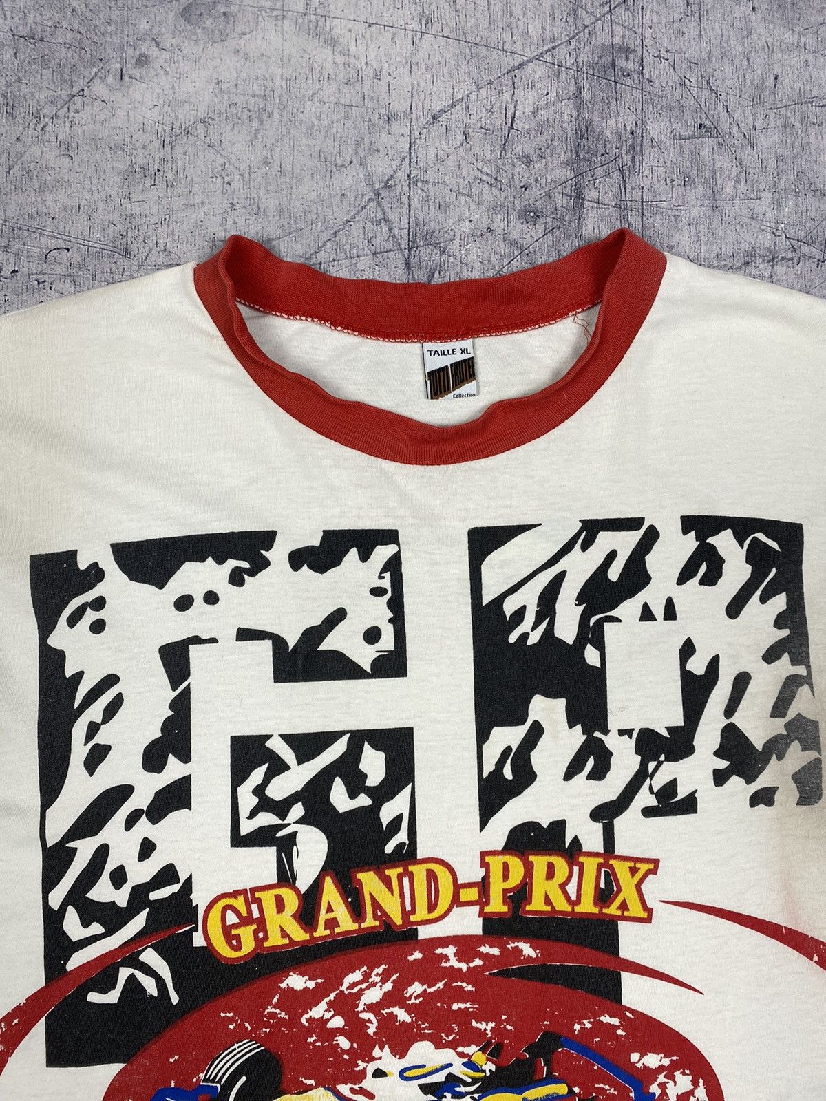 Vintage Vintage 90s Monaco Grand Prix AOP Racing Tee Size US XL / EU 56 / 4 - 5 Thumbnail
