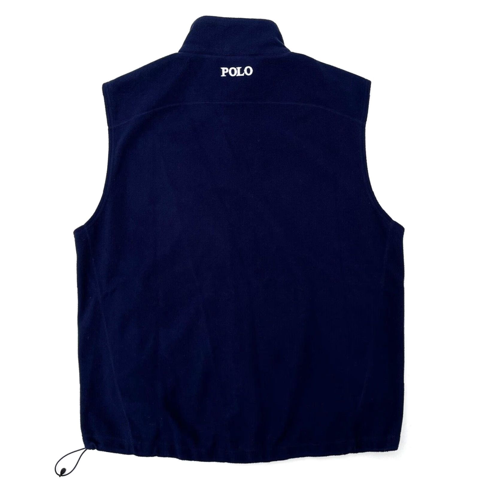 Polo Ralph Lauren Polo Golf Ralph Lauren Men’s Full Zip Fleece Vest L Navy Blue Size US L / EU 52-54 / 3 - 2 Thumbnail