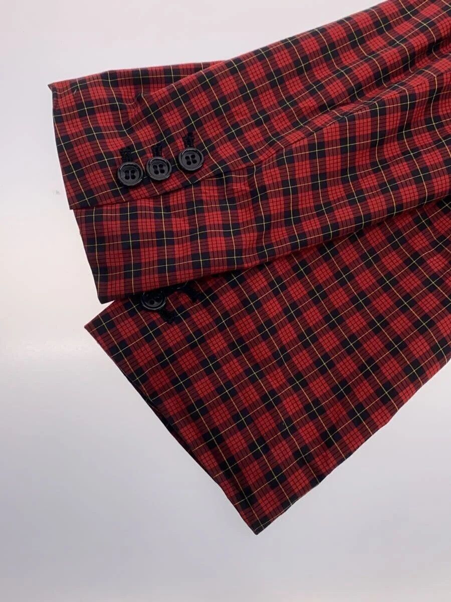 Comme des Garcons × Comme des Garcons Black Plaid Tailored Jacket Size US M / EU 48-50 / 2 - 3 Thumbnail