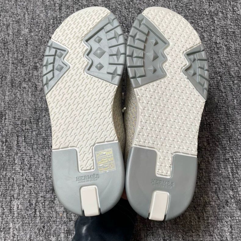 Hermes Hermes Fashion Leather Sneakers in Size 36-2506 Size US 6 / IT 36 - 5 Thumbnail