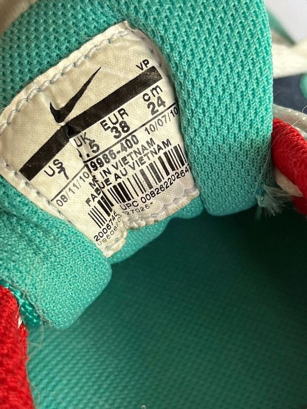 Nike Nike Air Max 1 Sport Red 319986 400 Size US 7 Mint Size US 7 / IT 37 - 8 Thumbnail