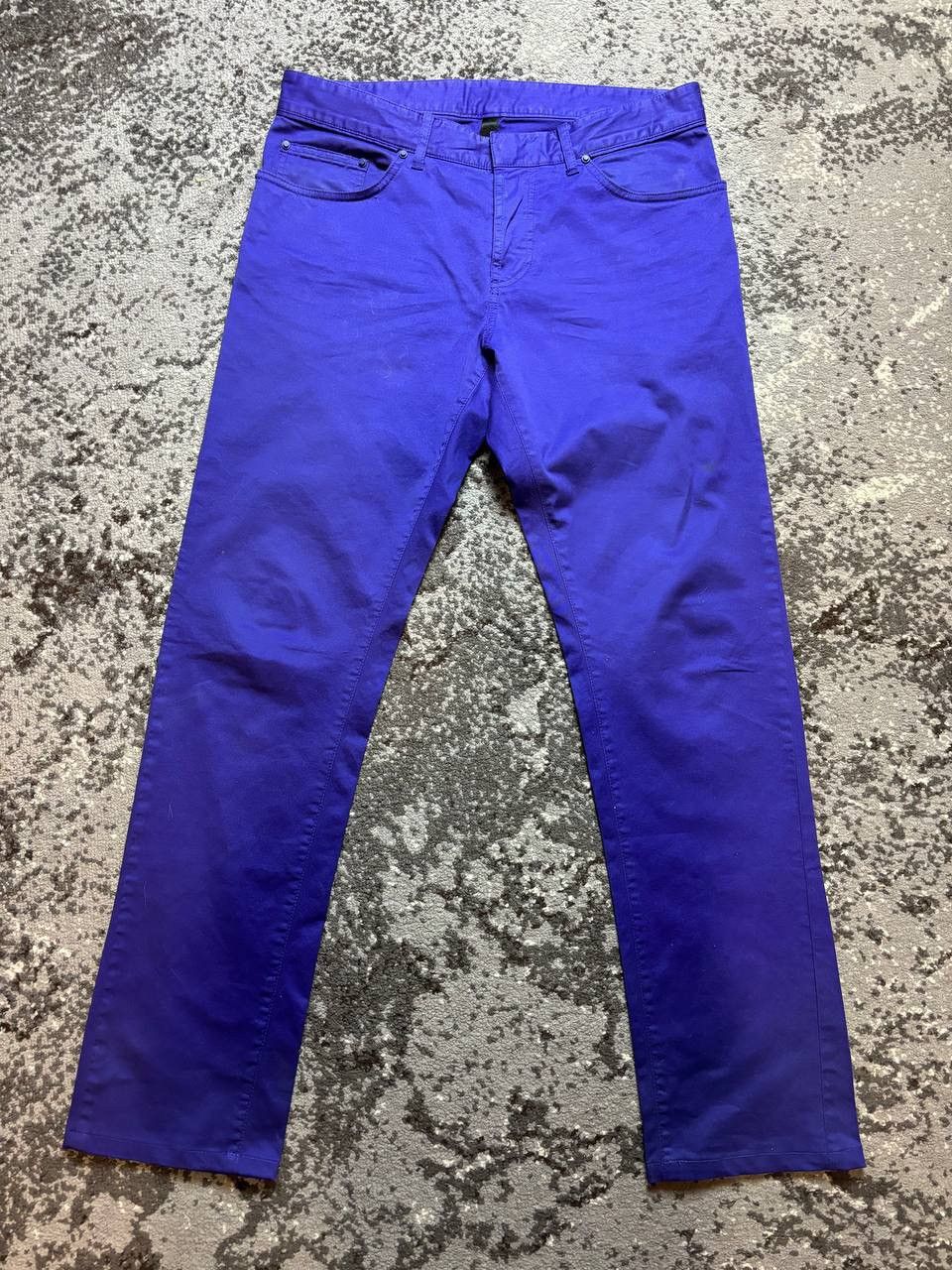 Balenciaga × Japanese Brand Vintage Balenciaga Paris Sample Purple Campington Lether Tag Size US 33 - 1 Thumbnail