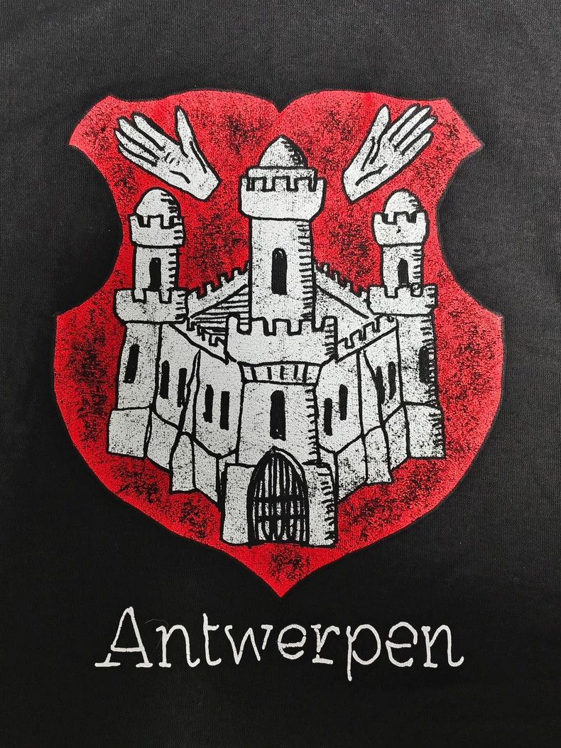 Balenciaga Balenciaga SS24 Antwerp Palace Logo Print Made Old Round Ne Size US XL / EU 56 / 4 - 3 Thumbnail