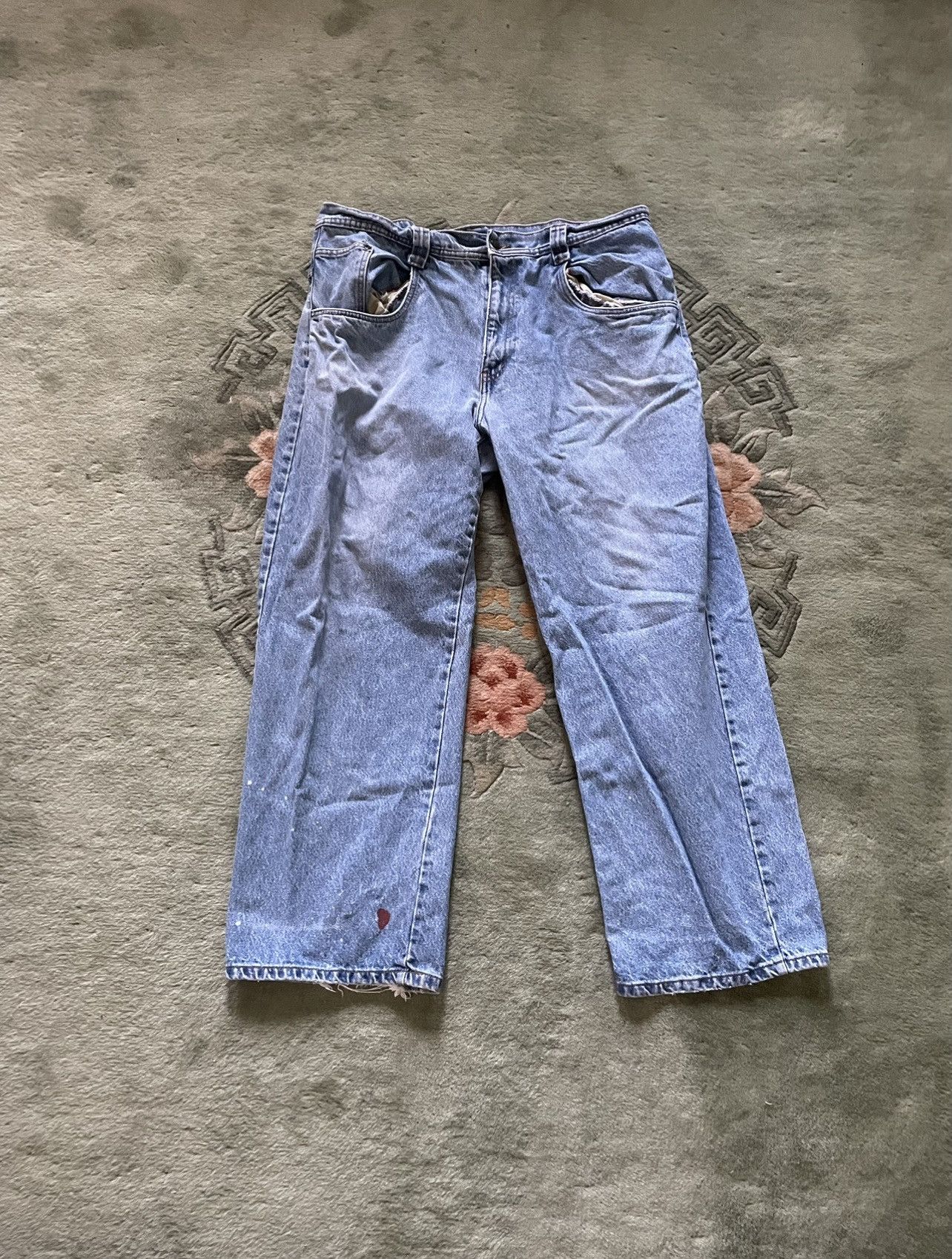 Levi's × Vintage Light Blue Vintage Pilot Jeans Size US 40 / EU 56 - 1 Thumbnail