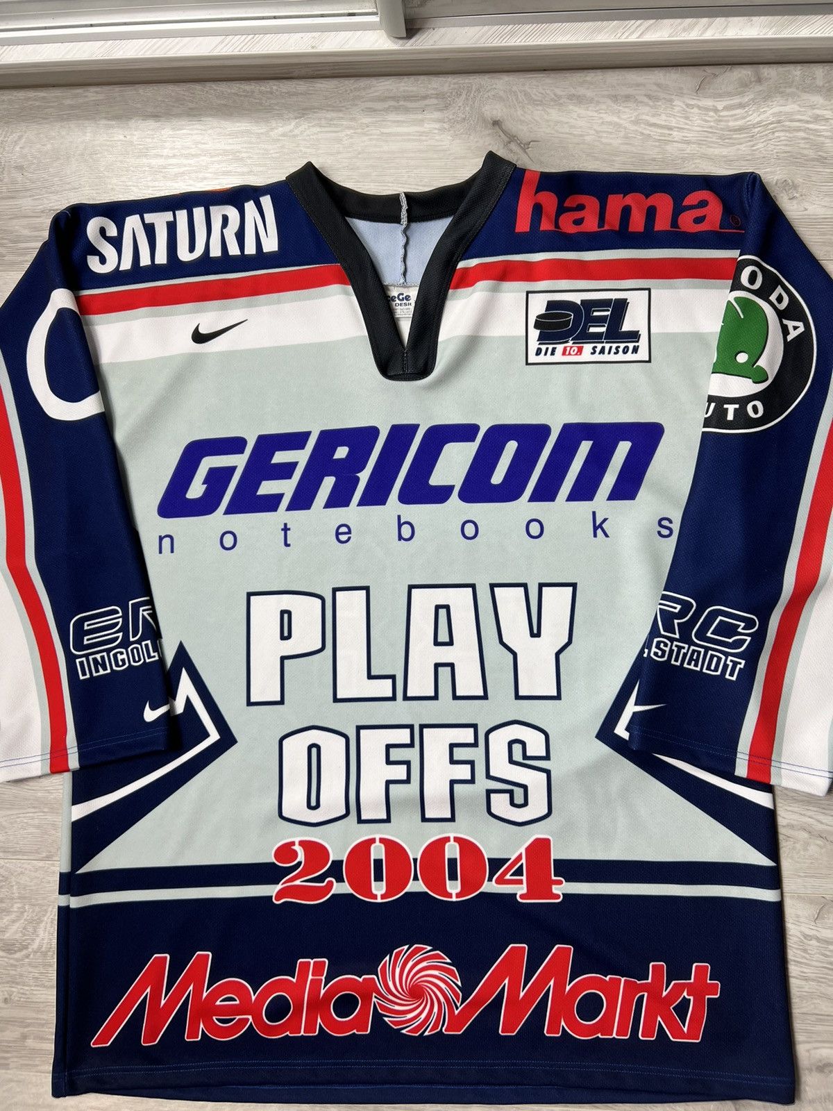 Other ERC INGOLSTADT PANTHER ICE HOCKEY 2004 FICENEC #38 JERSEY Size US XL / EU 56 / 4 - 2 Thumbnail