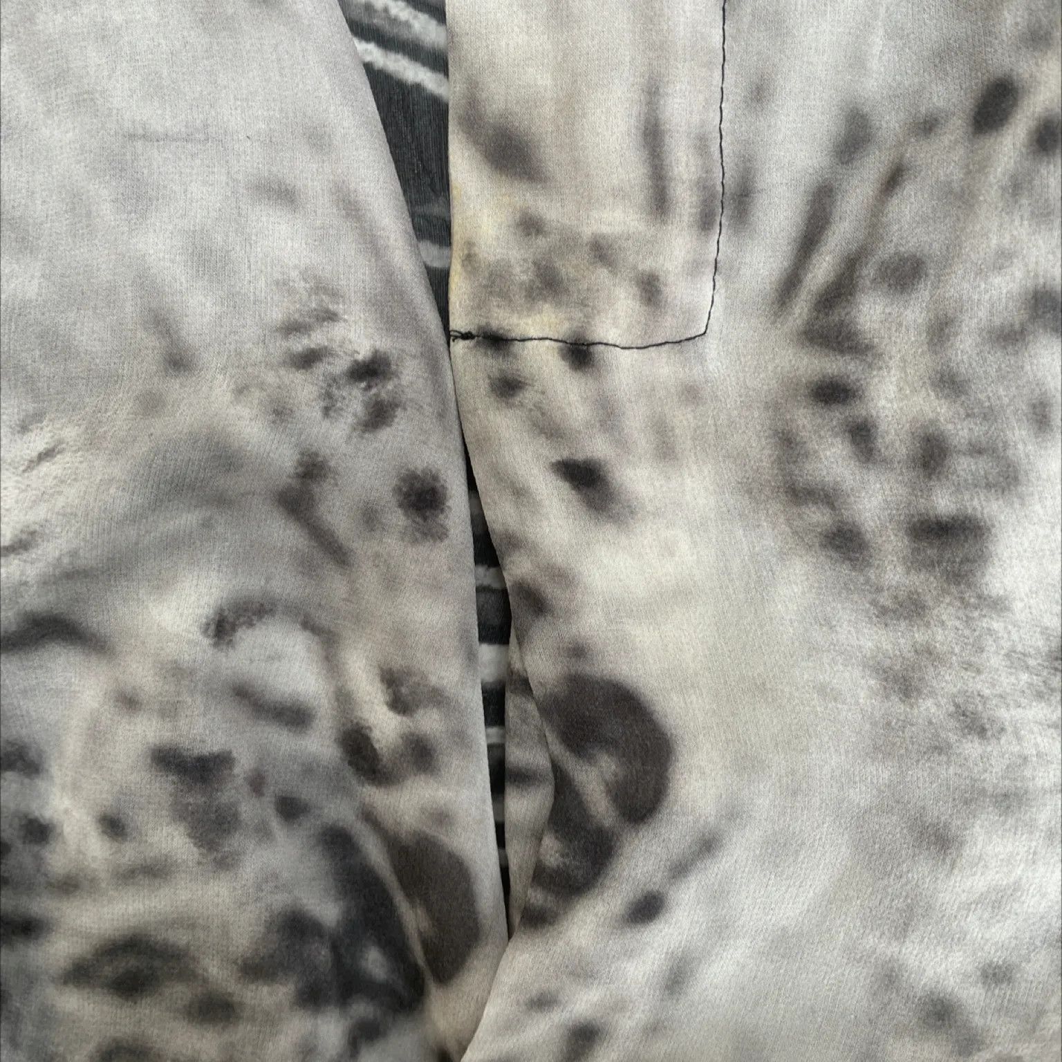 Rick Owens Sheer Panel Tie-Dye Cardigan, Rick Owens. Size S / US 4 / IT 40 - 4 Thumbnail