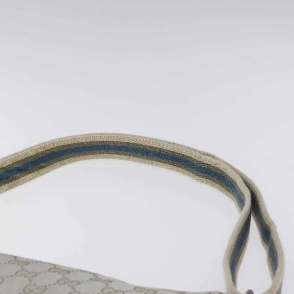 Gucci GUCCI GG Canvas Shoulder Bag Silver Size ONE SIZE - 8 Thumbnail