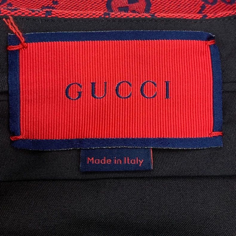Gucci Gucci Hot red logo double G full-print cotton shorts 2502- Size US 38 / EU 54 - 5 Thumbnail