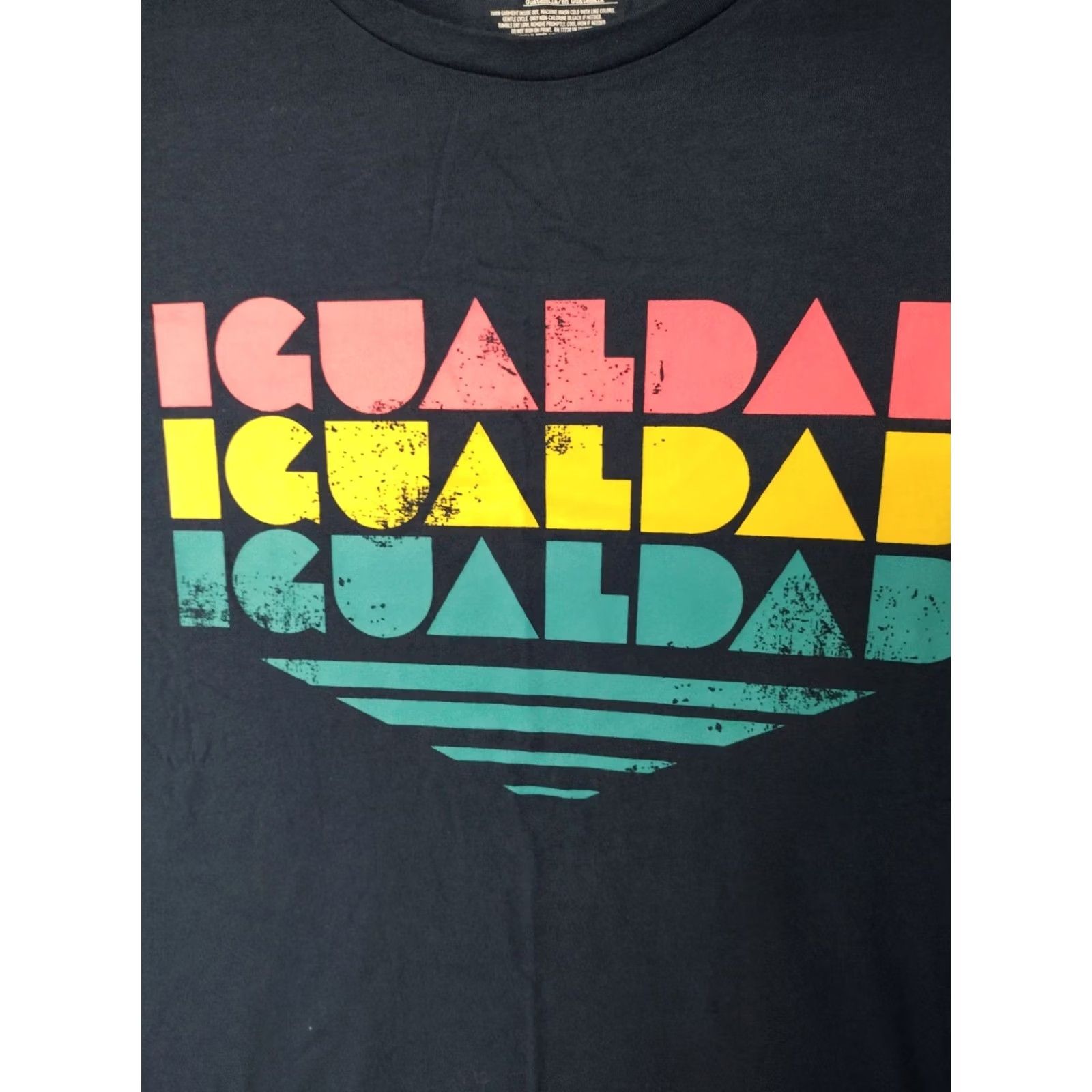 Vintage #takepride Adult IgualDaD Equality T-Shirt Blue XL Size US XL / EU 56 / 4 - 3 Thumbnail