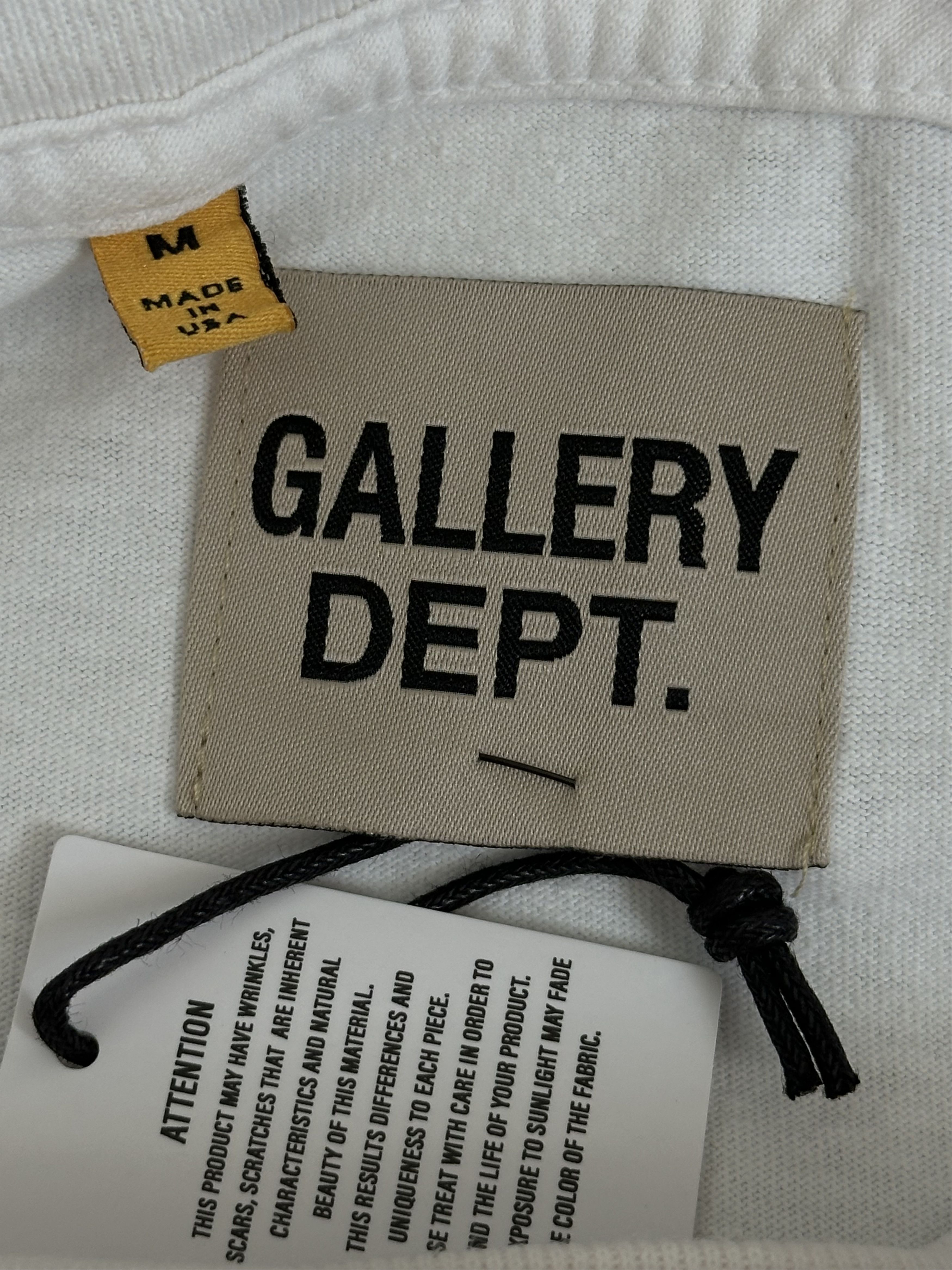 Gallery Dept. Gallery Dept White & Red Universal Music Connection T-Shirt Size US S / EU 44-46 / 1 - 3 Thumbnail
