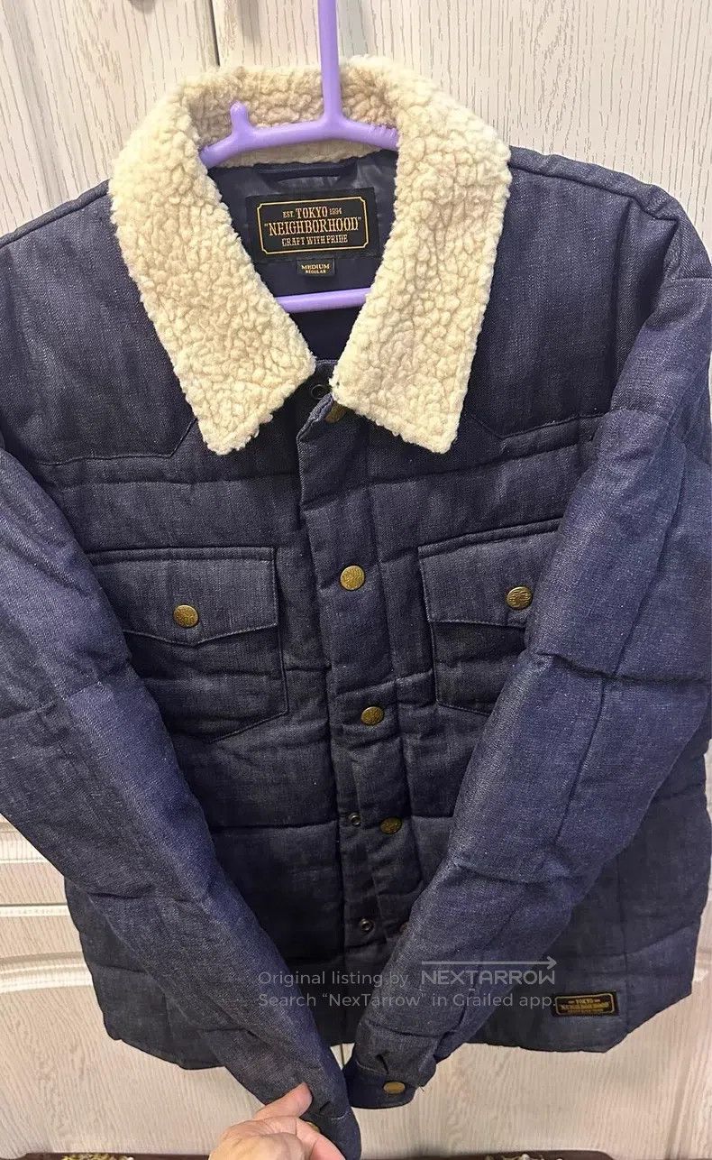 Neighborhood Neighborhood Denim Down Jacket Size US M / EU 48-50 / 2 - 1 Thumbnail