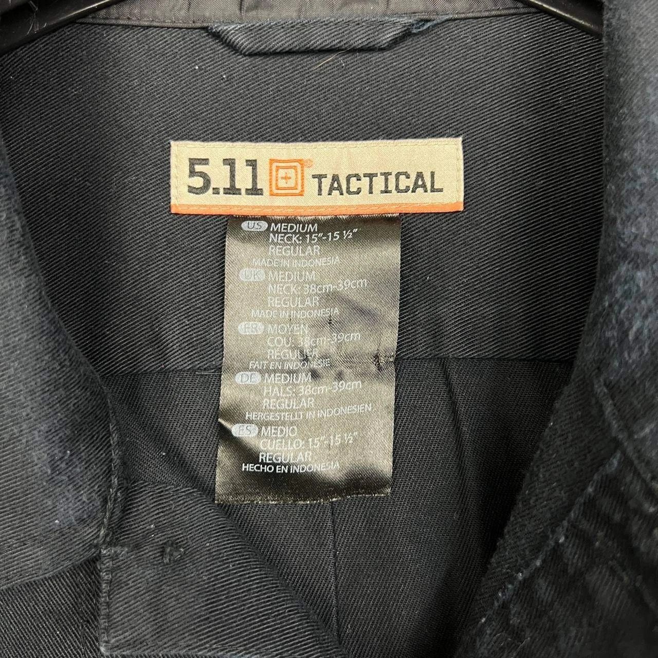 5.11 Tactical 5.11 Button Up Shirt Men Black Collared M Size US M / EU 48-50 / 2 - 6 Thumbnail