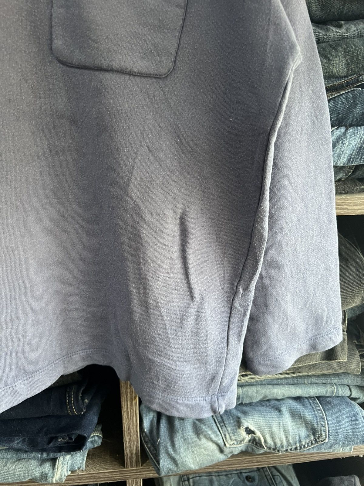 HARE 🔥Rare Sun Faded Hare Single Pocket Crewneck Sweatshirt Size US M / EU 48-50 / 2 - 7 Thumbnail