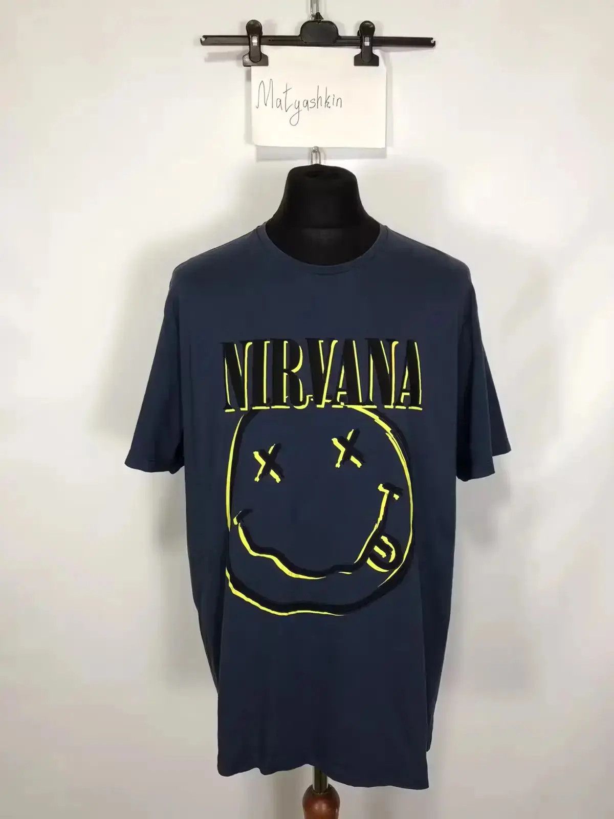 Band Tees × Nirvana Nirvana merchendise t-shirt size XXL Size US XXL / EU 58 / 5 - 1 Thumbnail