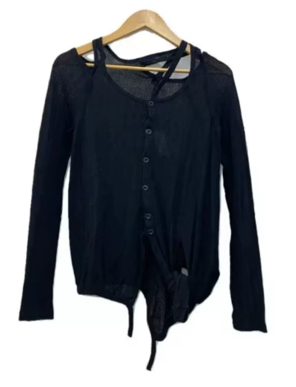 Yohji Yamamoto Y's Red Label Yohji Yamamoto Deformed Cardigan Size M / US 6-8 / IT 42-44 - 1 Thumbnail