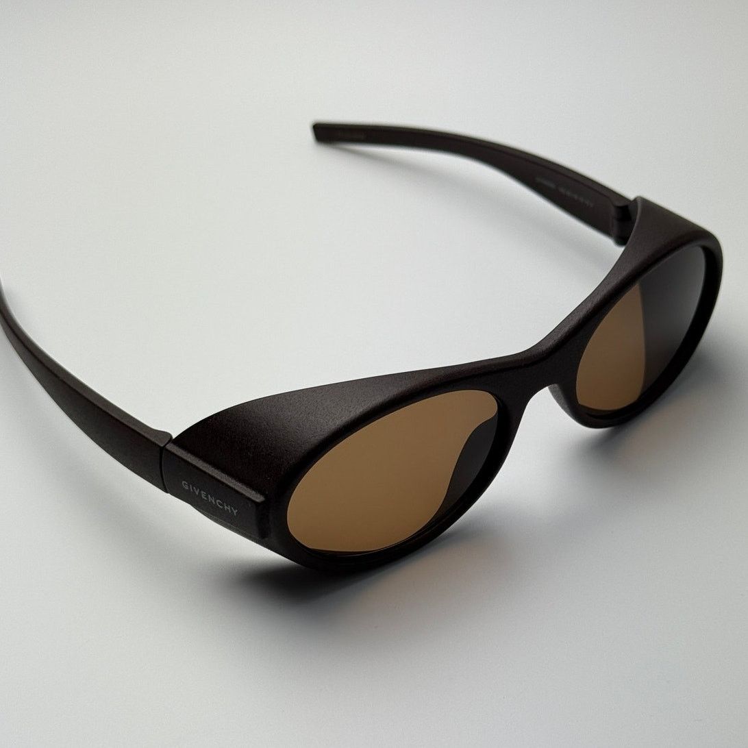 Givenchy BRAND NEW Givenchy Sunglasses GV40065I 49J Dark Brown/Roviex Size ONE SIZE - 6 Thumbnail