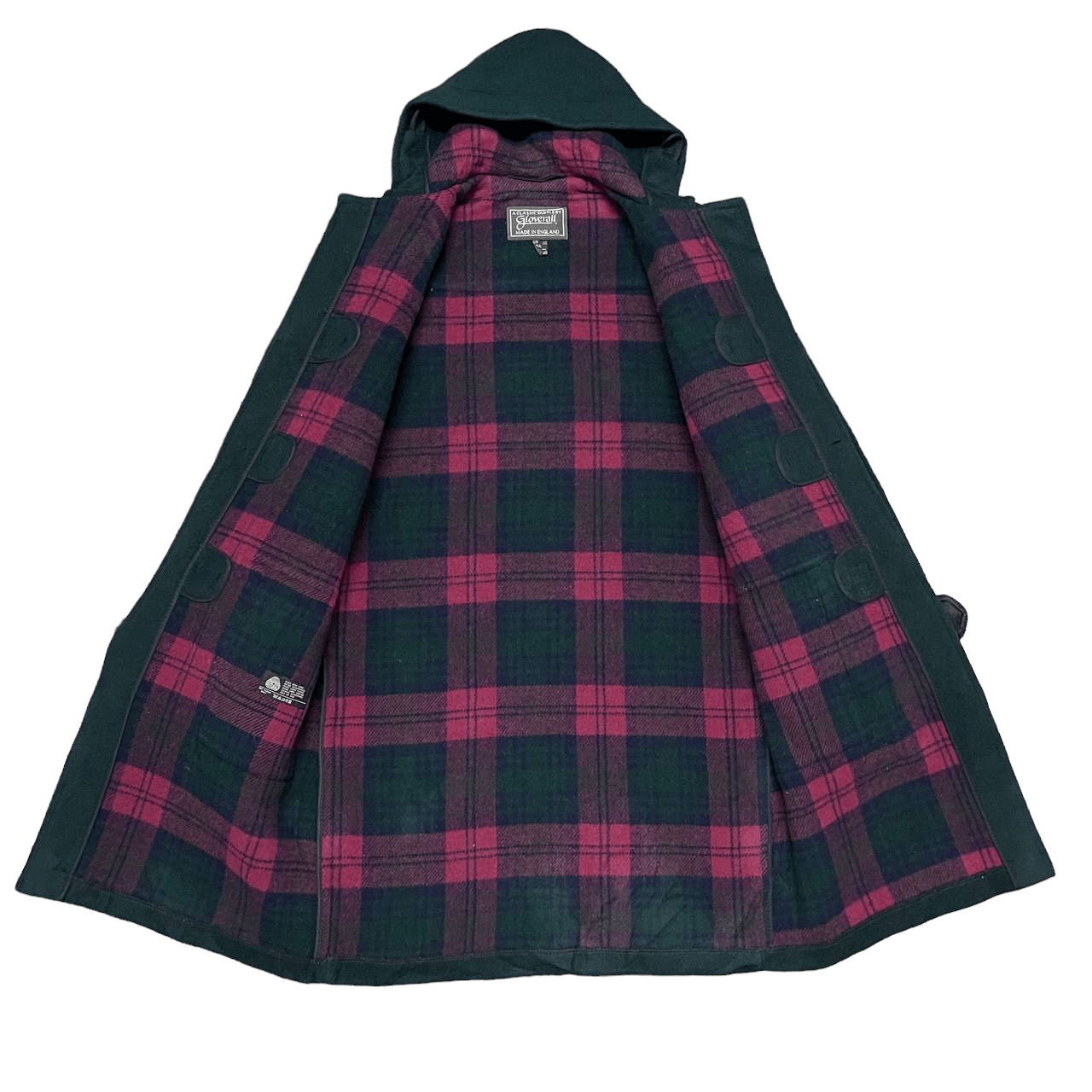 Gloverall Vintage Gloverall Wool Duffle Hooded Coat Size US M / EU 48-50 / 2 - 6 Thumbnail