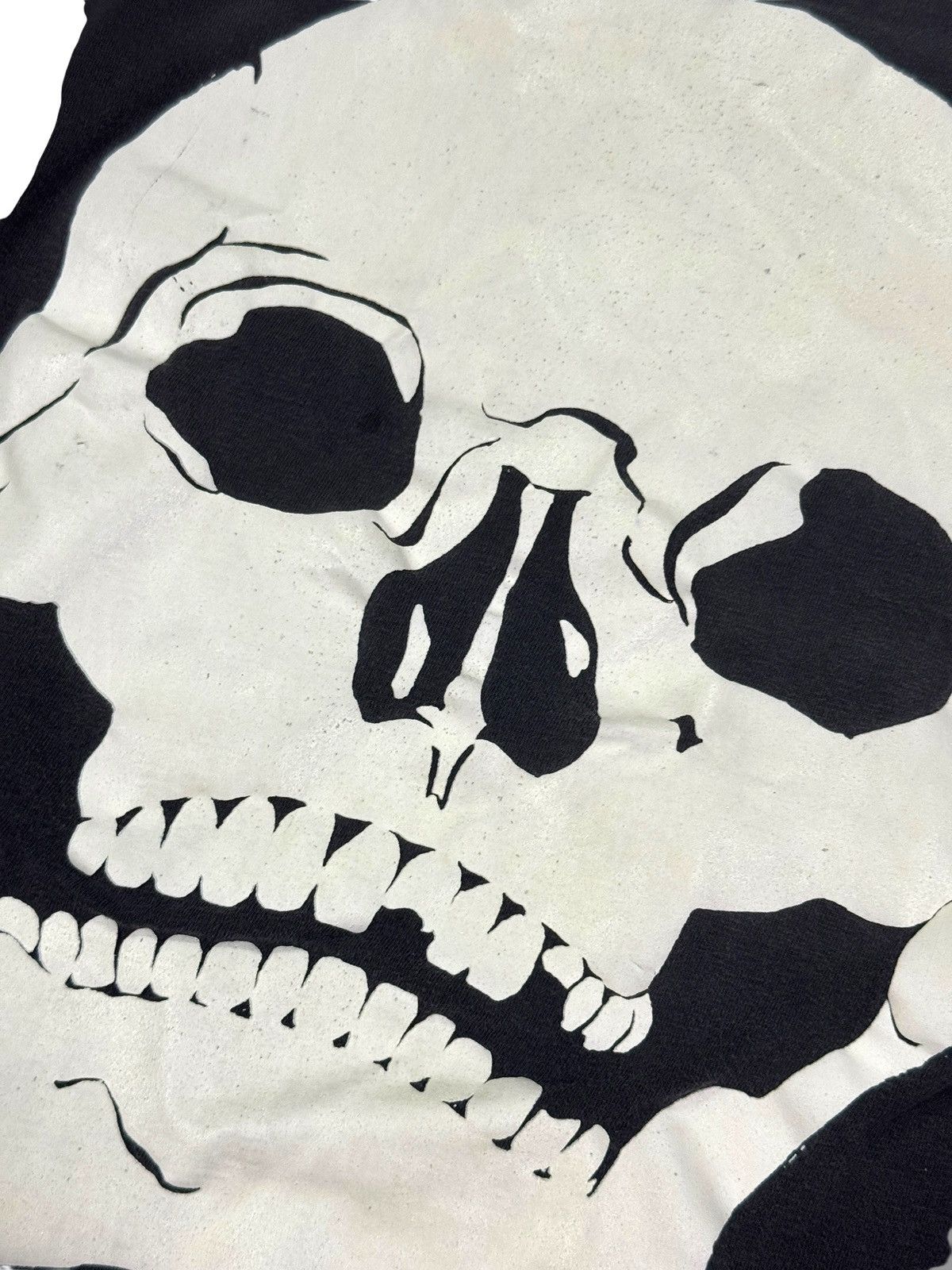 Vintage *RARE* 1990s VINTAGE FADED RATLE MY BONES SKULL GLOW DARK Size US XL / EU 56 / 4 - 3 Thumbnail