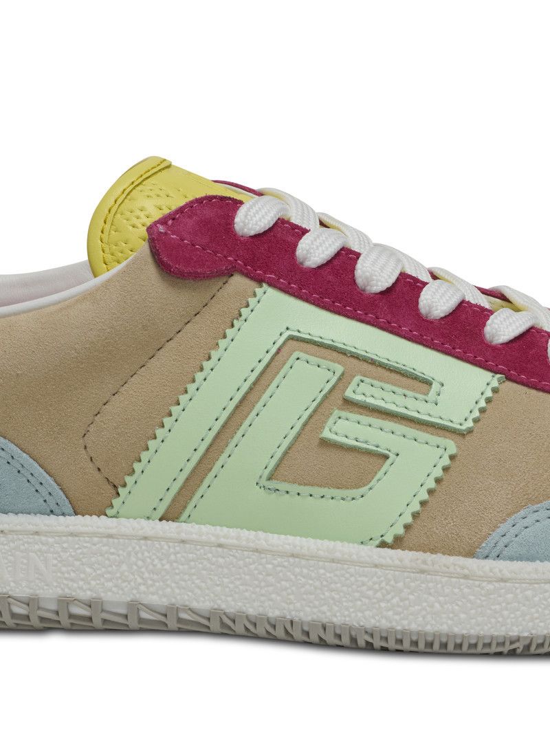 Balmain o1s1wg111225 Leather Swan Sneakers in Multicolor Size US 9 / IT 39 - 7 Thumbnail