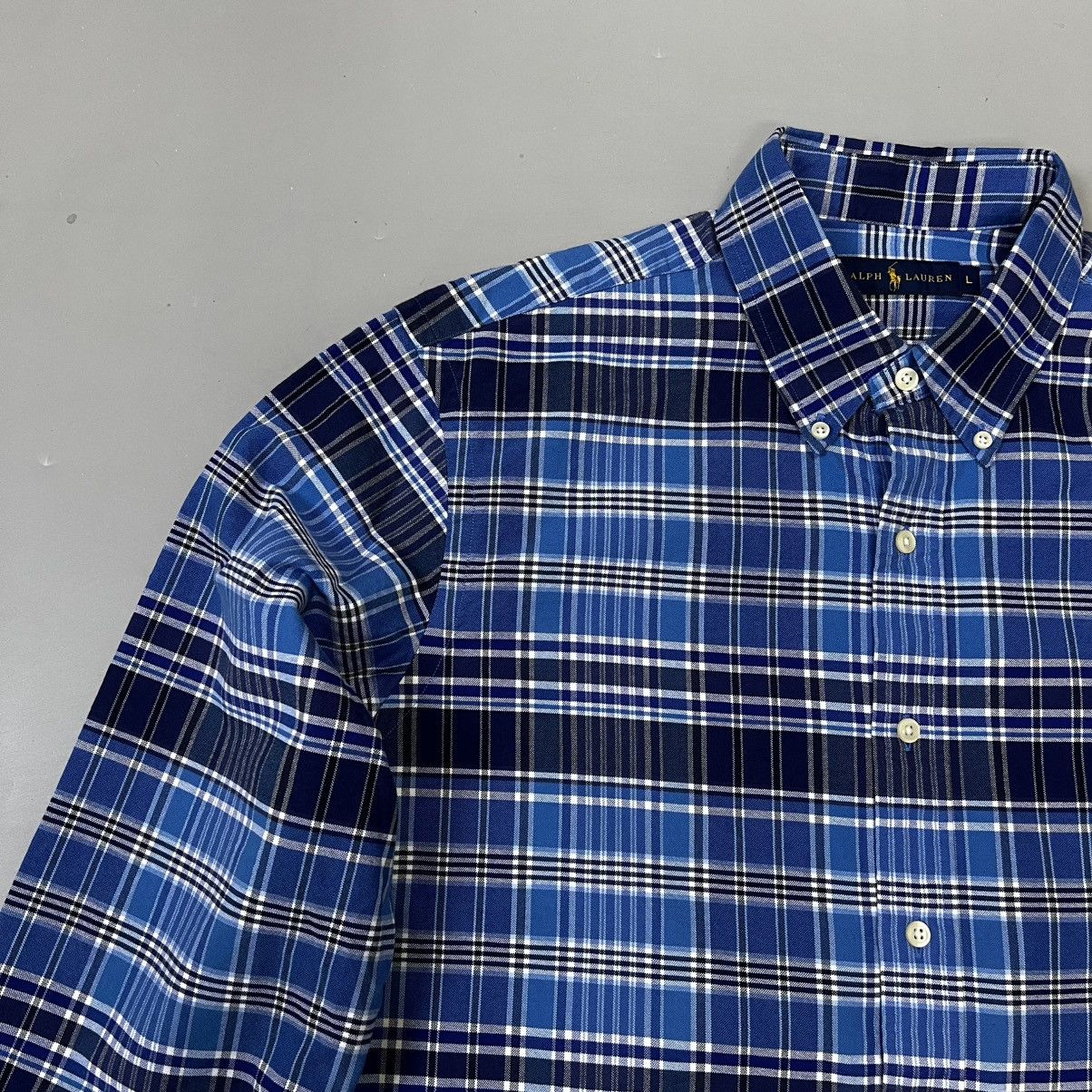 Flannel × Polo Ralph Lauren Polo Ralph Lauren Flannel Plaid Shirt men’s Size US L / EU 52-54 / 3 - 3 Thumbnail