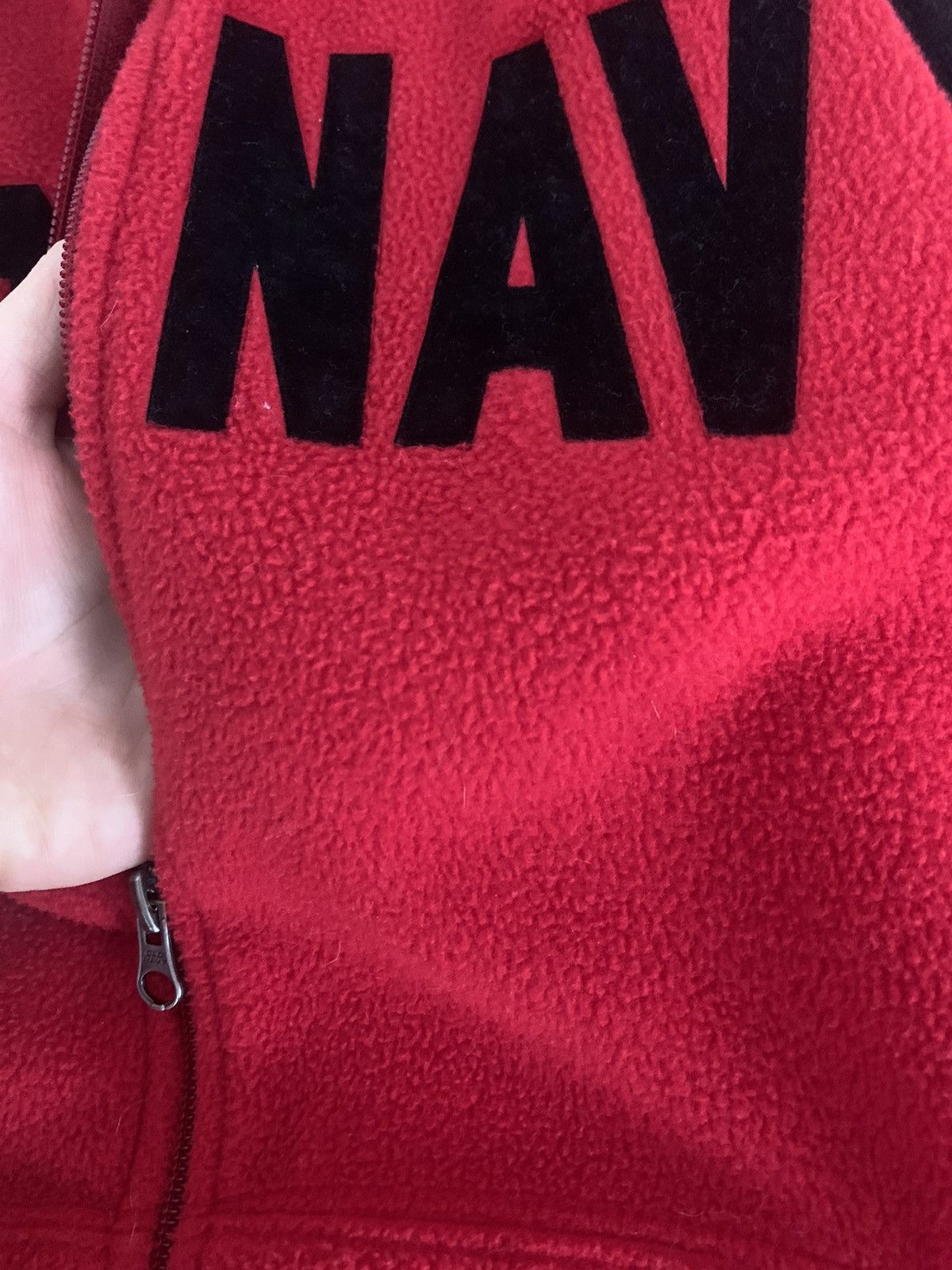 Old Navy Red Old Navy Zip-Up Size US M / EU 48-50 / 2 - 2 Thumbnail