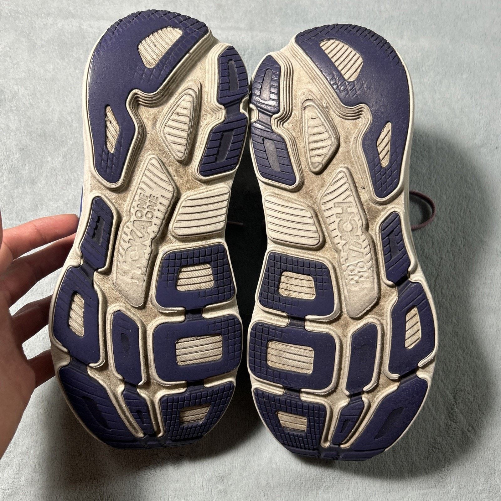 Hoka HOKA ONE ONE Bondi 6 Shoes Womens 9 Purple Running Trail Size US 7.5 / IT 37.5 - 6 Thumbnail