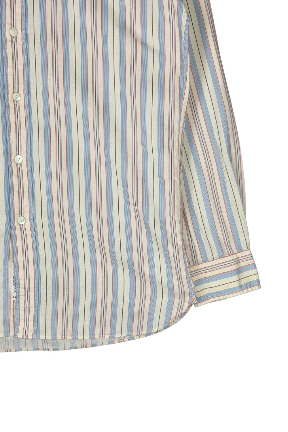 RRL Ralph Lauren RRL Double RL Striped Contrast Collar Shirt (XS) Size US S / EU 44-46 / 1 - 5 Thumbnail