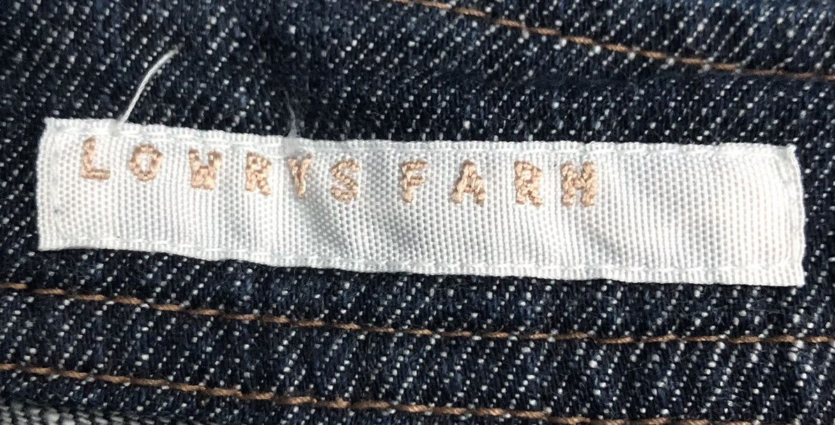LOWRYS FARM Vintage Lowrys Farm Overalls Size 35" - 12 Thumbnail