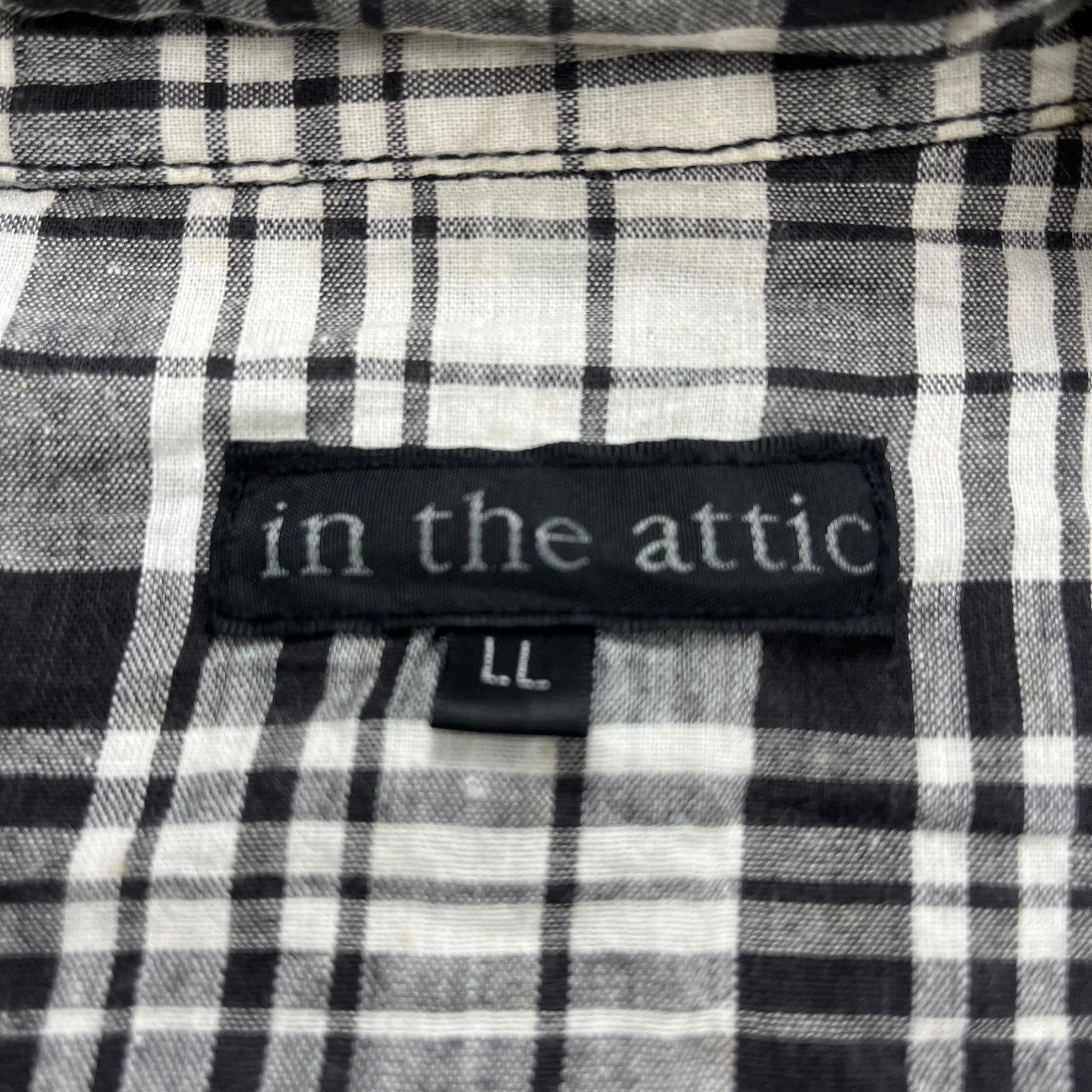 In The Attic 2000s In The Attic Plaid Grunge Gothic Punk Lgb Style Shirt Size US L / EU 52-54 / 3 - 11 Thumbnail