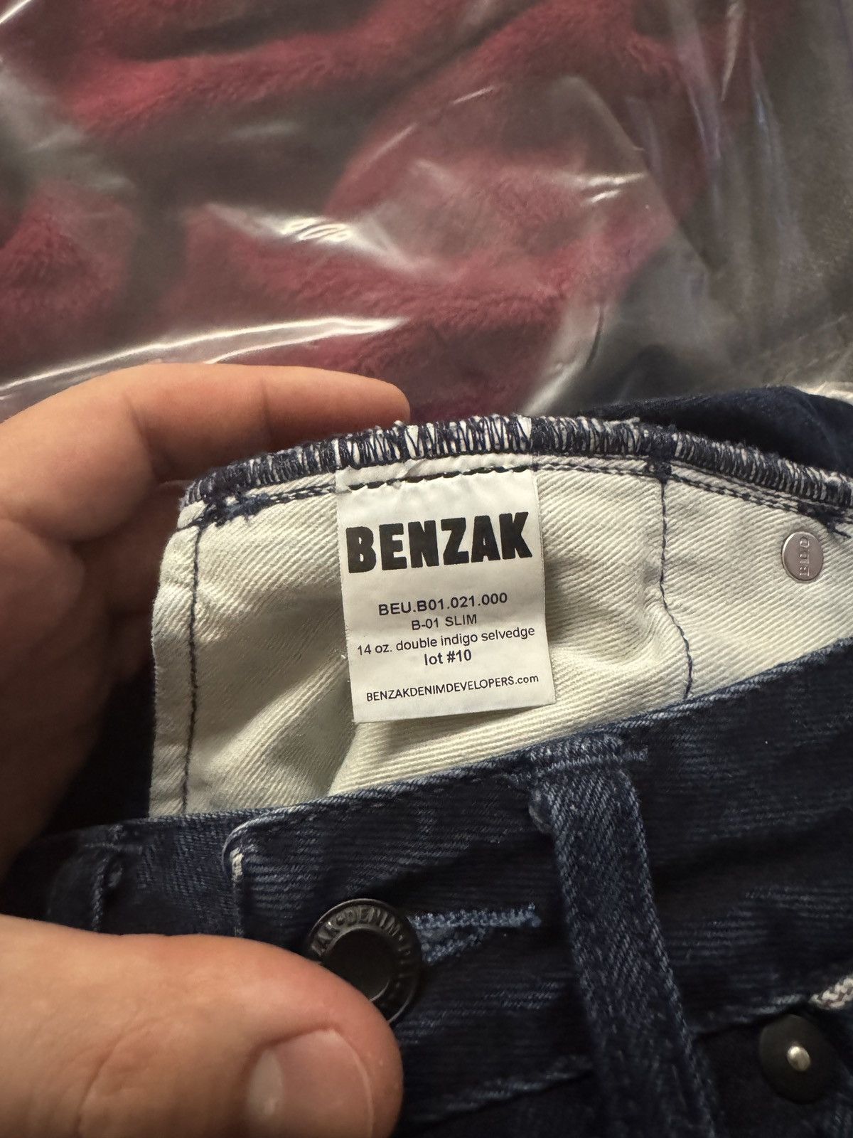 Benzak Denim Developers Benzak Denim Developers Candiani 14 oz faded selvedge jeans Size US 30 / EU 46 - 17 Thumbnail