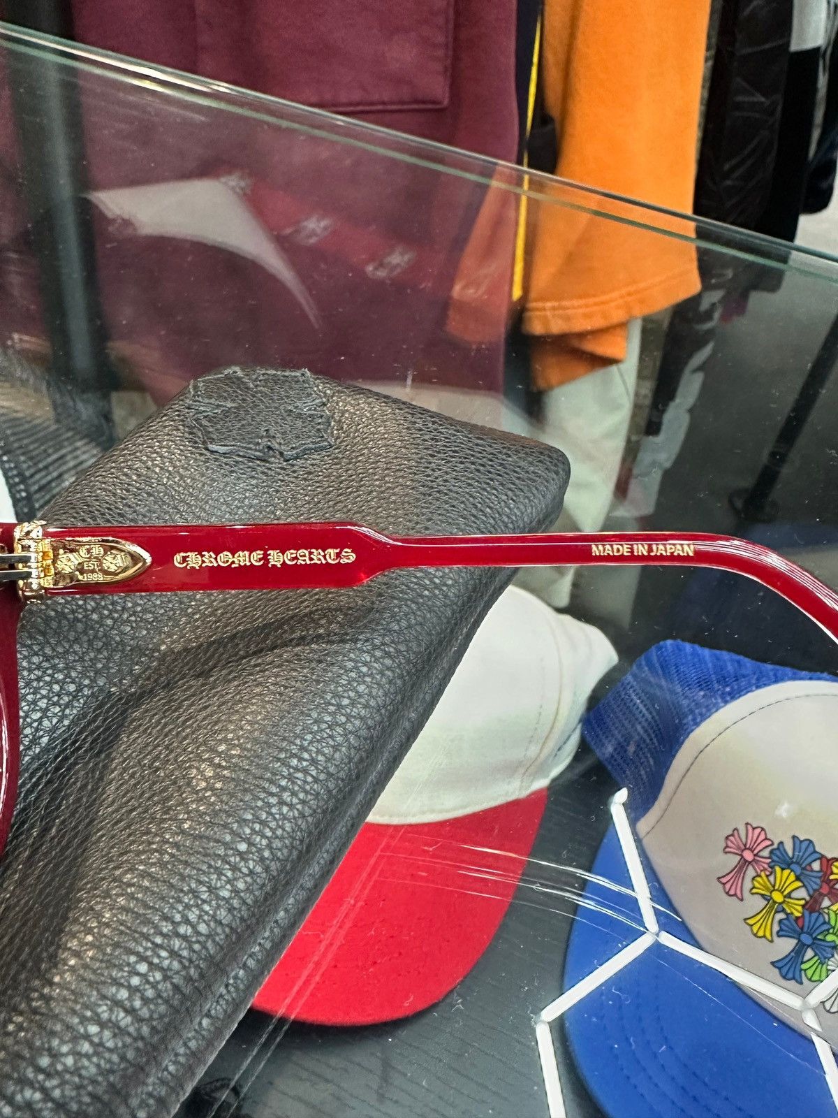 Chrome Hearts Chrome Hearts Glasses “Red Dingalinglong” Size ONE SIZE - 7 Thumbnail
