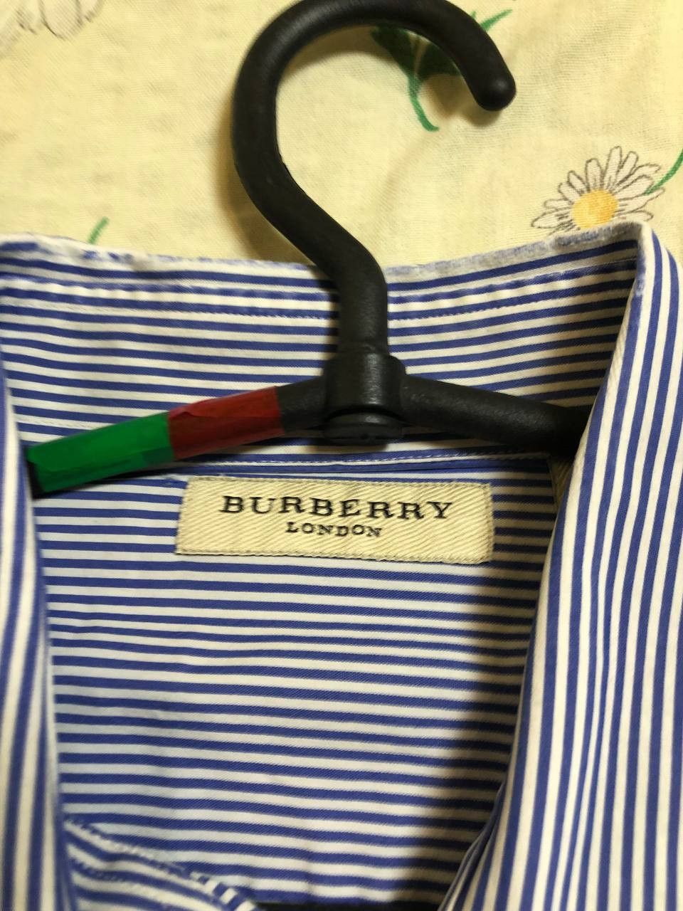 Burberry Burberry London Men's Long Sleeve Shirt Stripes Size US L / EU 52-54 / 3 - 2 Thumbnail