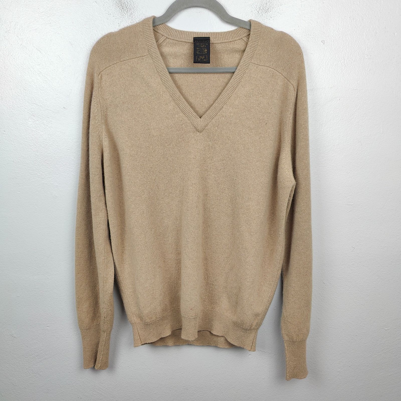 Other Vintage St Michael Sweater Mens 42 US L Tan V-Neck Size US L / EU 52-54 / 3 - 1 Thumbnail