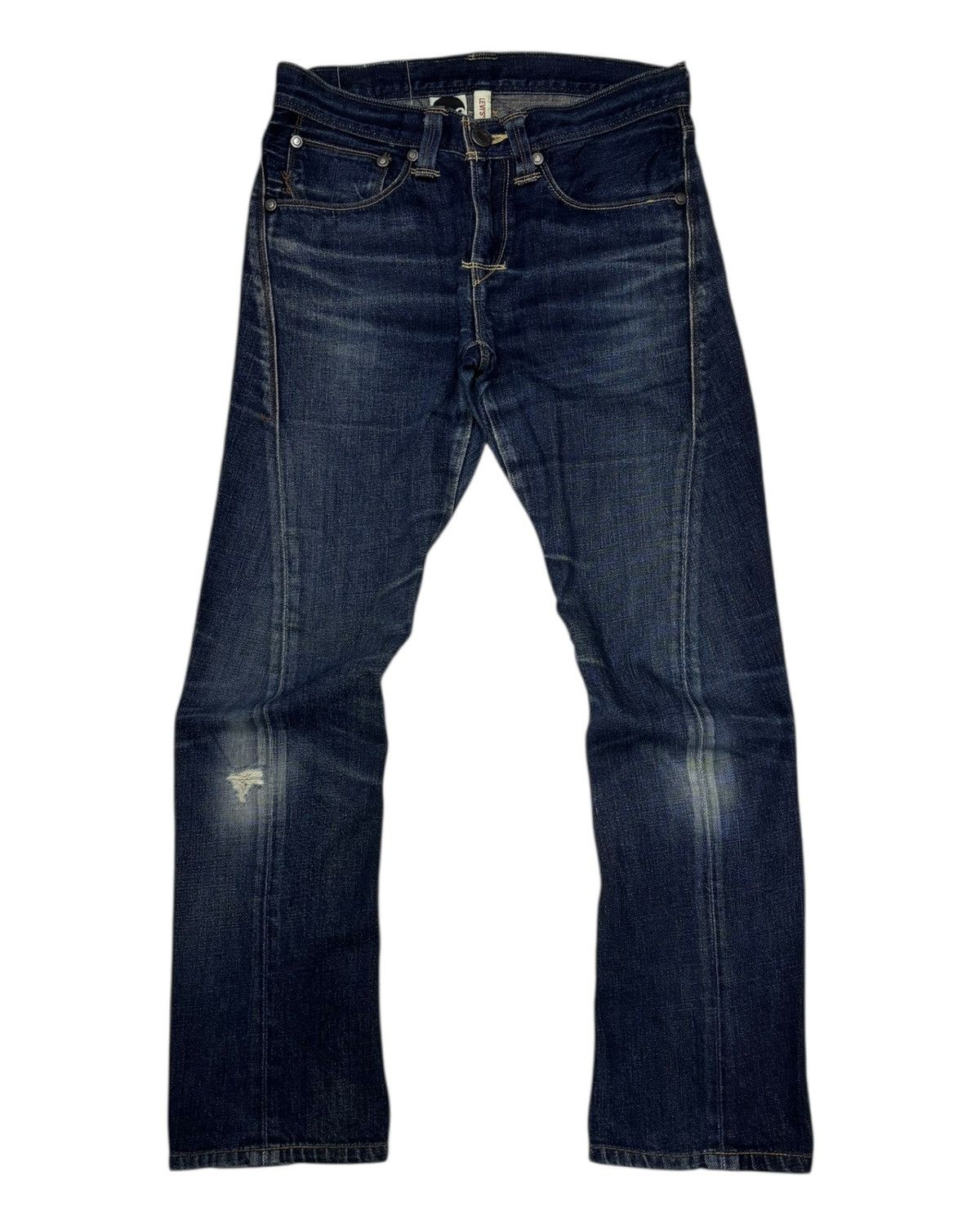 Engineered Garments × Levi's LEVIS ENGINEERED BLUE DISTRESSED DENIM JEANS Size 29" - 7 Thumbnail