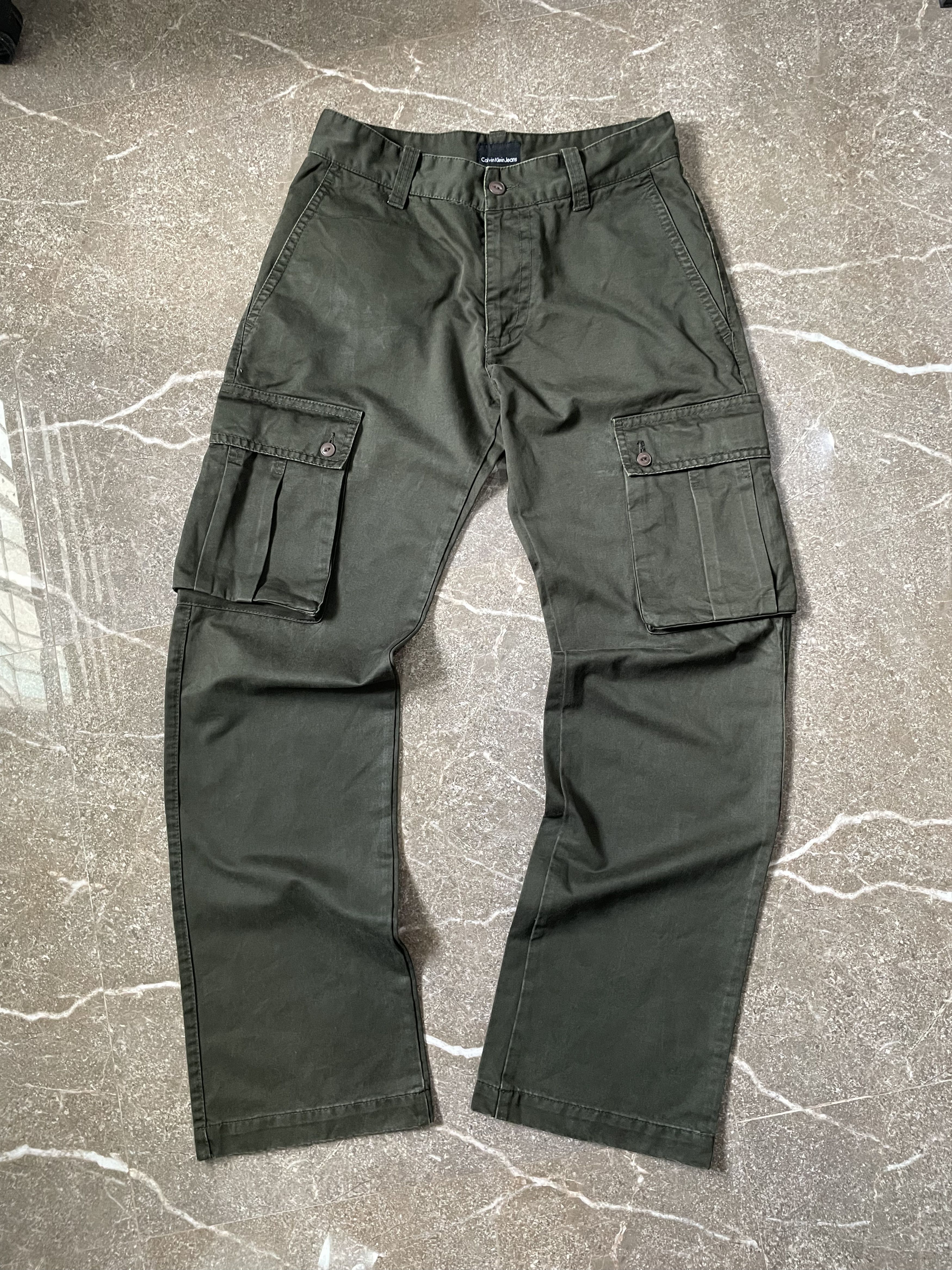 Calvin Klein × Vintage Vintage Calvin Klein Cargo Pants Size US 32 / EU 48 - 1 Thumbnail
