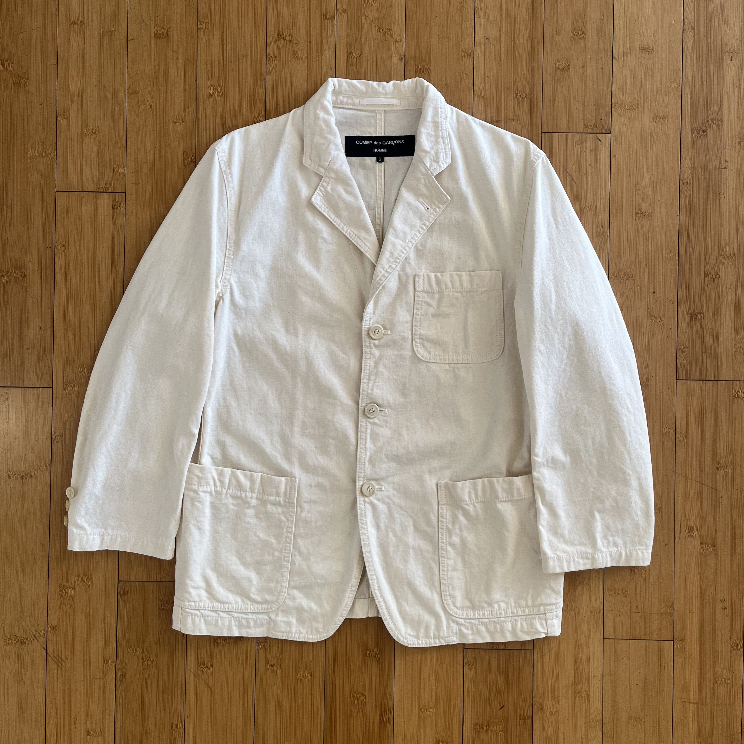 Comme des Garcons Homme Comme des Garçons Homme Linen 2003 Suit Set Size 36S - 3 Thumbnail