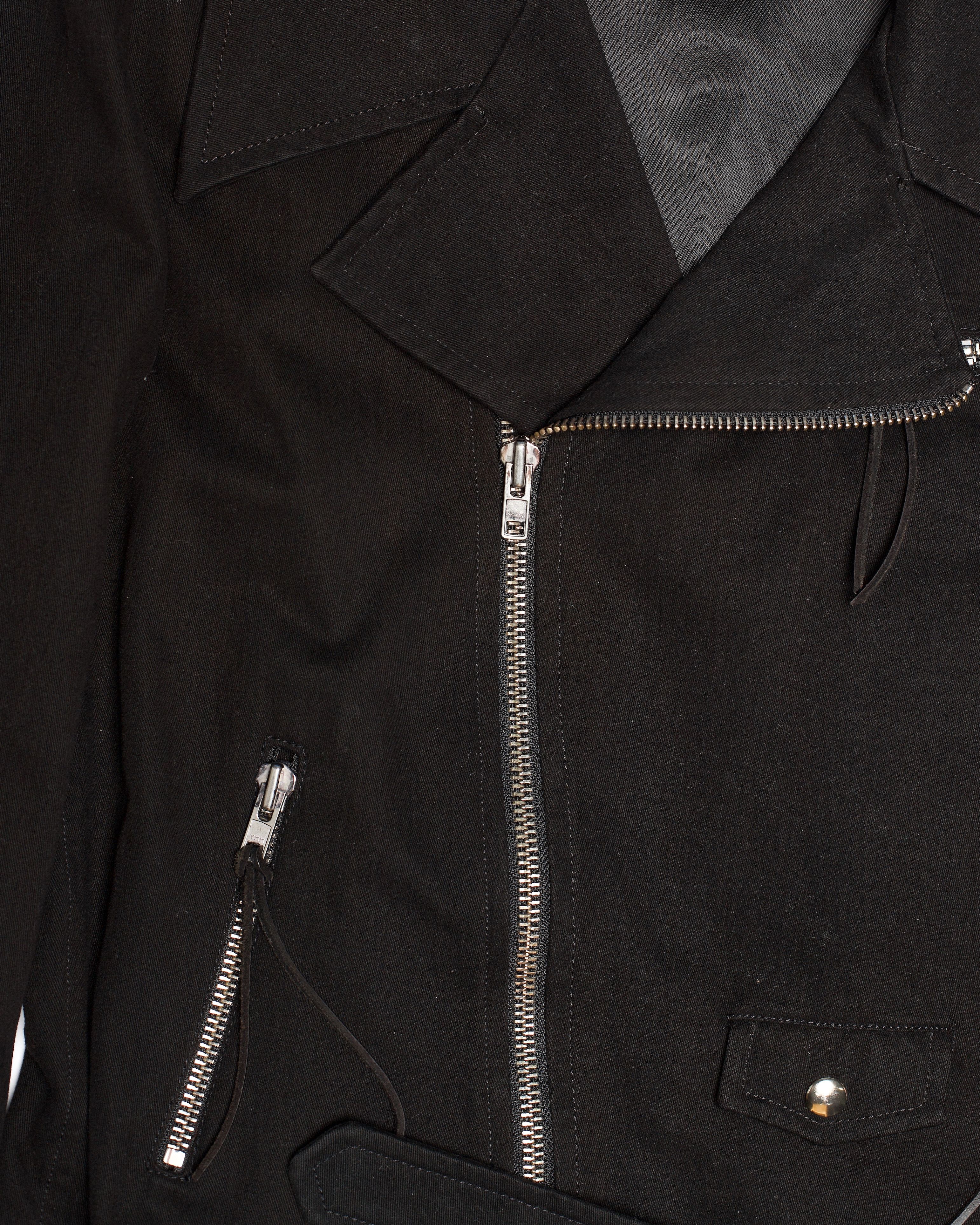 Xavier Delcour Xavier Delcour Autumn-Winter 2004/05 Rider Jacket Size US L / EU 52-54 / 3 - 4 Thumbnail