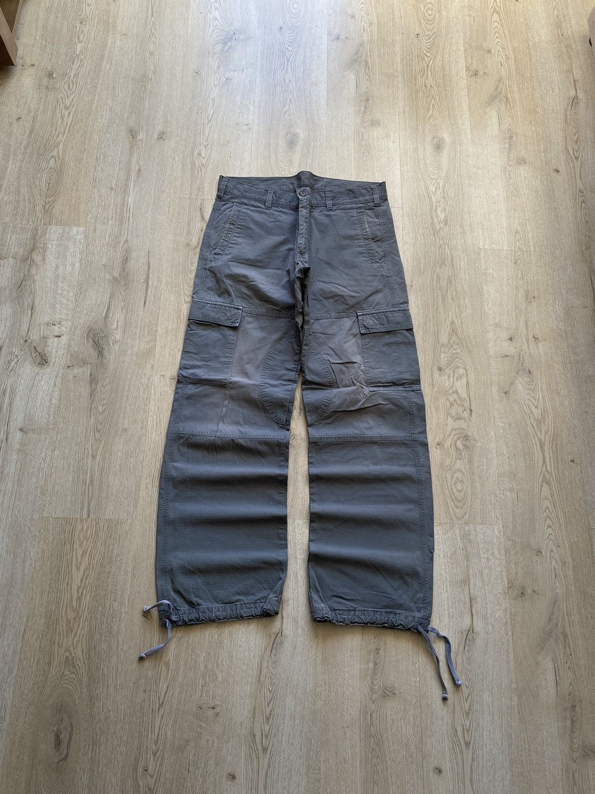 CMMAWEAR 21FW Lotus Pants Washed Black s