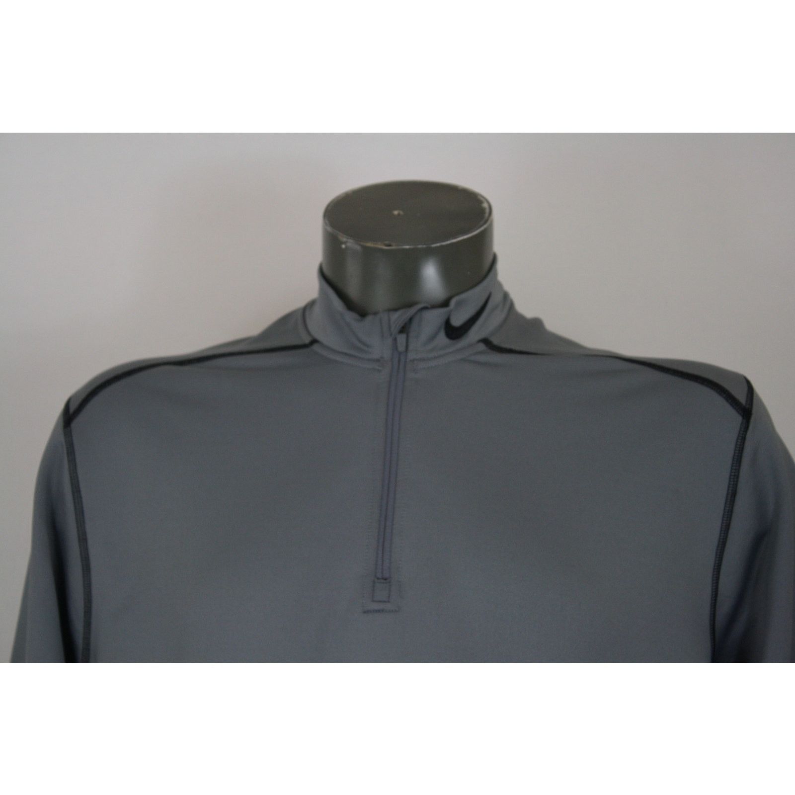 Nike Nike Pro Combat Hyperwarm Dri-Fit Athletic Fitted Pullover Size US XXL / EU 58 / 5 - 2 Thumbnail