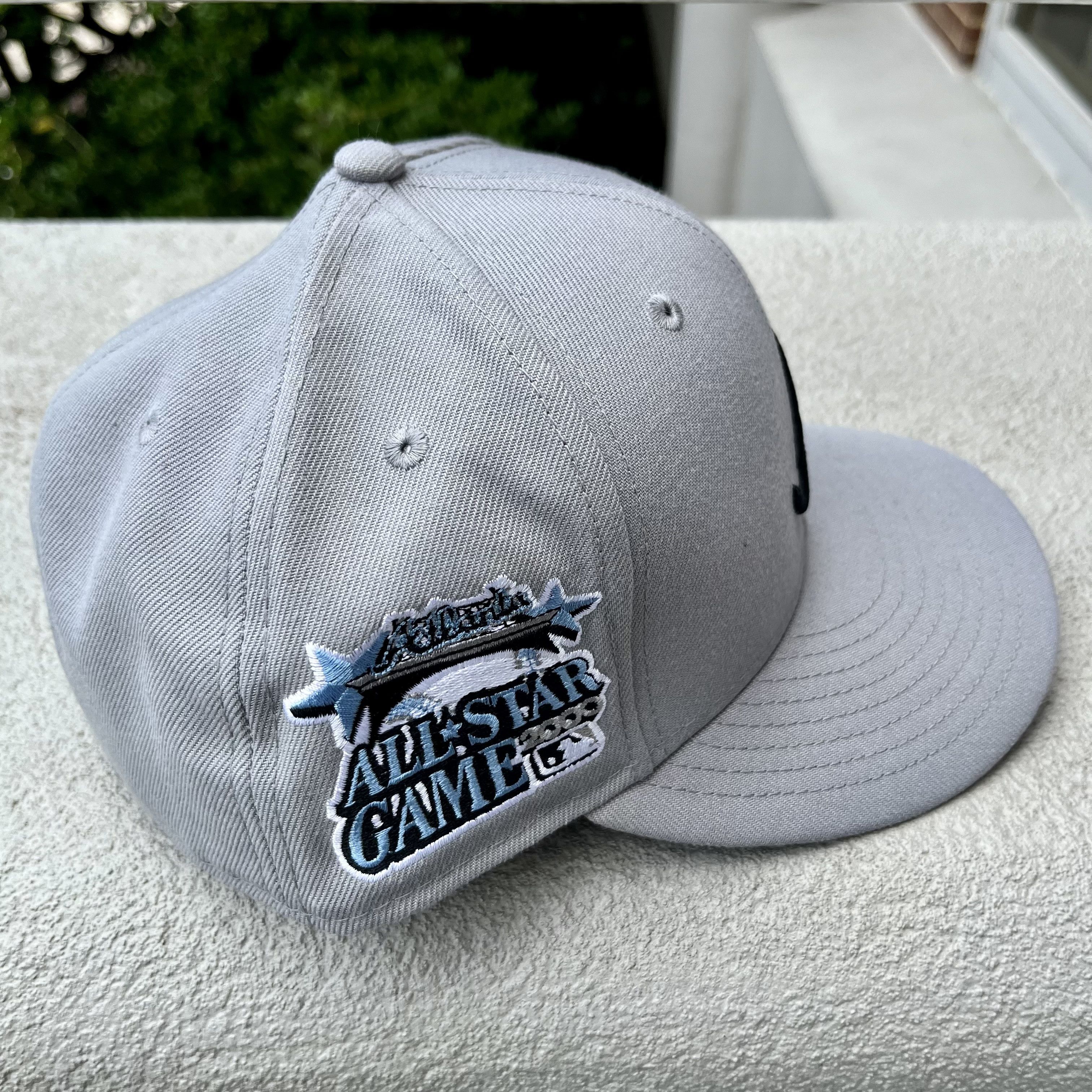 Hat Club × MyFitteds × New Era Atlanta Braves 2000 ASG Patch Icy UV 59FIFTY Hat 7 1/4 Size ONE SIZE - 3 Thumbnail