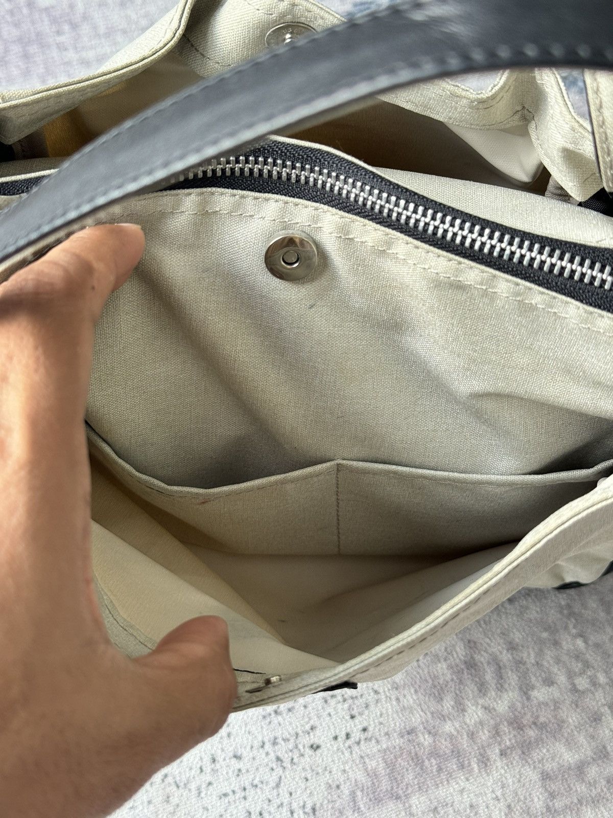 Yohji Yamamoto Yohji Yamamoto Y’sacc Tote HandBag Size ONE SIZE - 7 Thumbnail