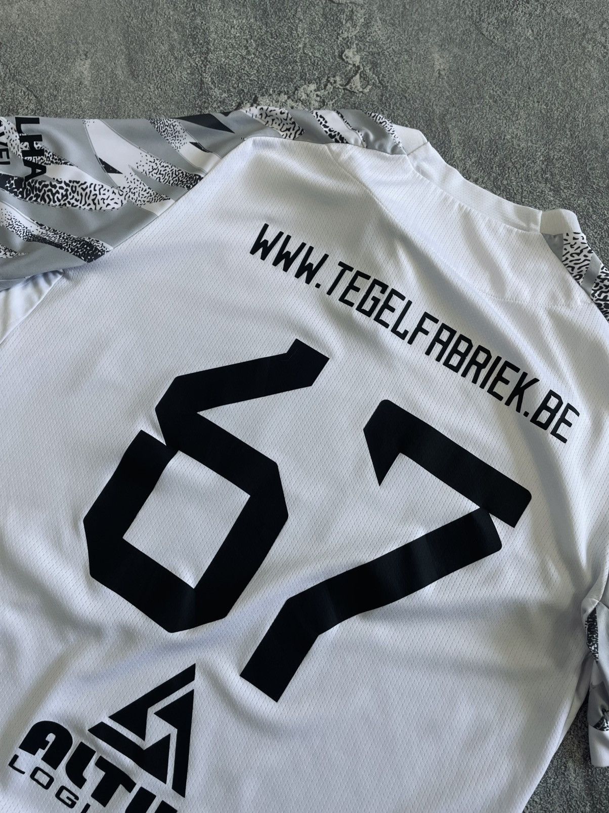 Macron Macron ZVC Payitaht ANTWERPEN #67 Match Issue Futsal Jersey Size US L / EU 52-54 / 3 - 19 Thumbnail