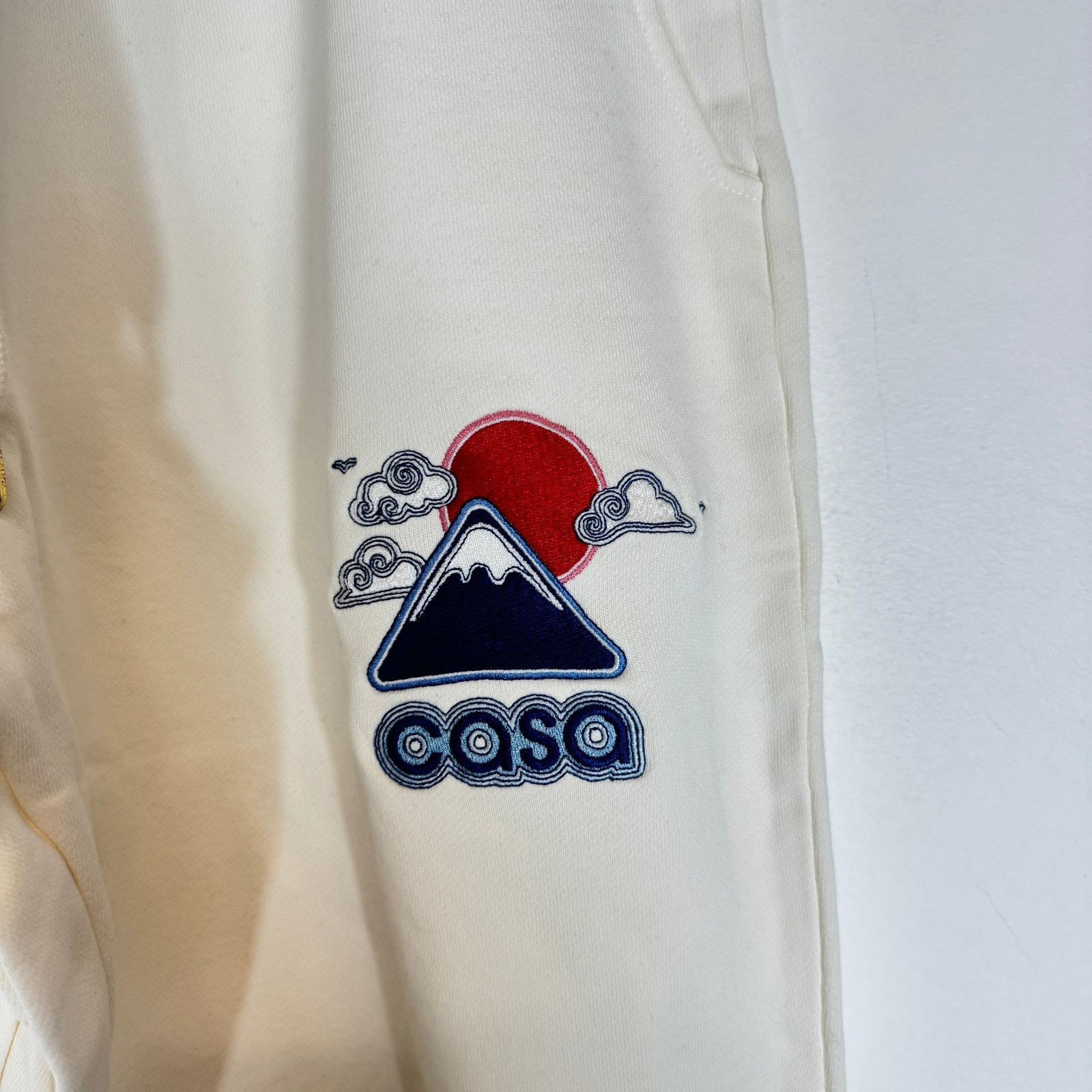 Casablanca Casablanca Cream Soleil Levant Joggers Size S Size US 30 / EU 46 - 2 Thumbnail