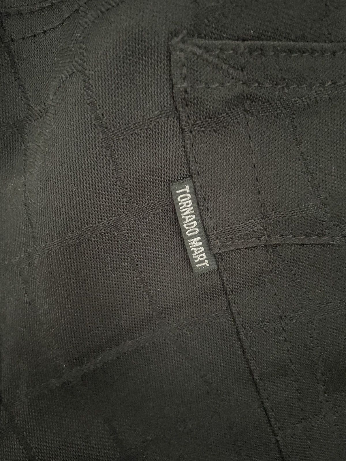 Japanese Brand × Tornado Mart Tornado Mart Croco Pattern Flared Suit Pants Size US 30 / EU 46 - 3 Thumbnail