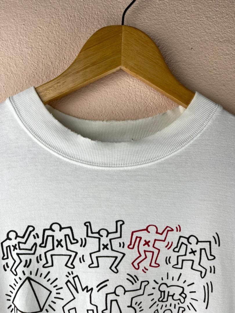 Keith Haring × Vintage Keith Haring Art Long Sleeve Tee Size US L / EU 52-54 / 3 - 13 Thumbnail